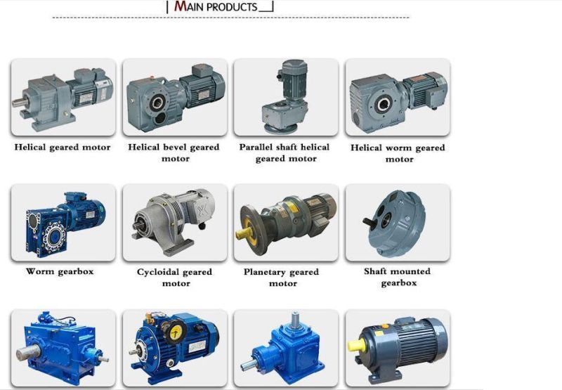 Three-Single Phase Gear Reducer Motors