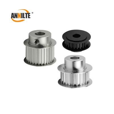 Annilte Custom Aluminum with Teeth or Without Teeth Timing Pulley Widely Used in Building Material Shops, Manufacturing Plant, Machinery