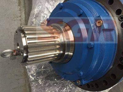 Customized High Torque Right Angle Planetary Gearbox Coupled with ABB Hydraulic Motor