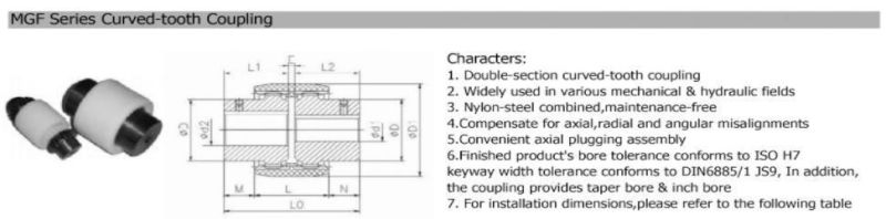 Nl Type Typedrum Curved Teeth Gear Coupling & Drum Toothed Coupling Nl Drum Toothed Coupling