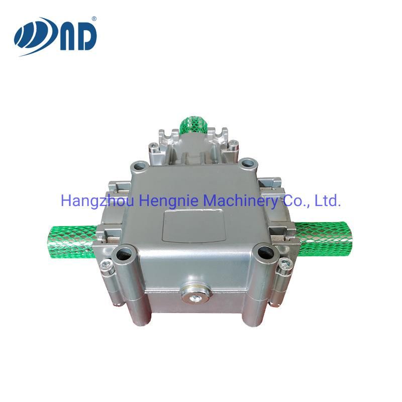 ND Agricultural Aluminum Gearbox for Agriculture Conical Salt Spreader Pto Gear Box