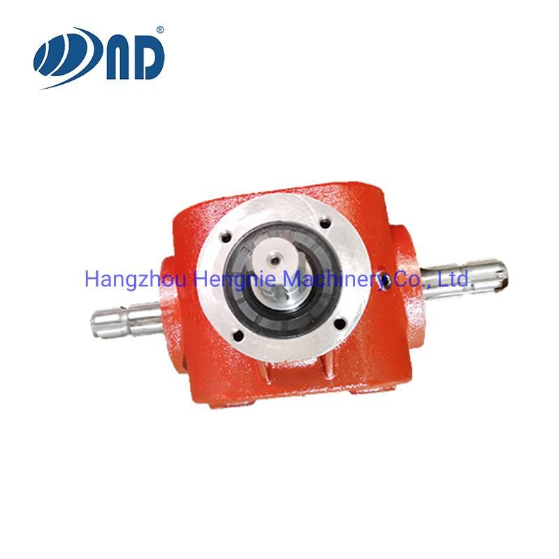 Agricultural Gearbox for Straw Blower Concrete Mixer Turf and Lime Spreader Gear Box Pto