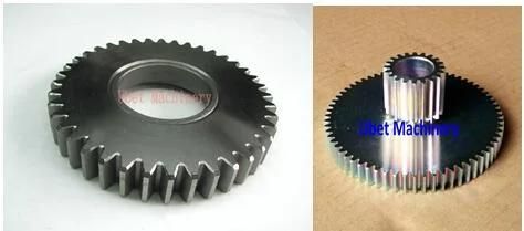 Spur Gears with Yellow Zinc Plating or Chemical Black Finish