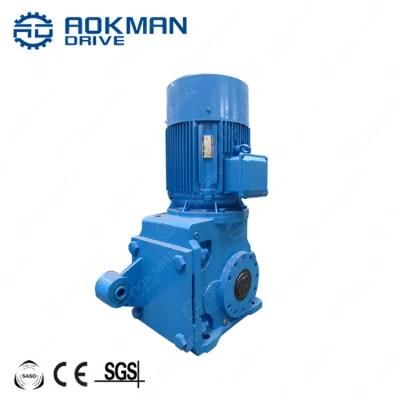 New Type K Series Helical Bevel Gearbox with Motor