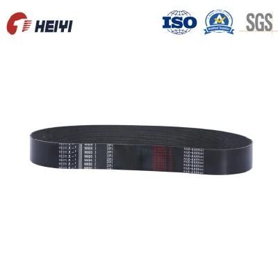 Long Service EPDM Material Pj, Pl, Pk High Crack Rubber V Belts for Automotive and Industry