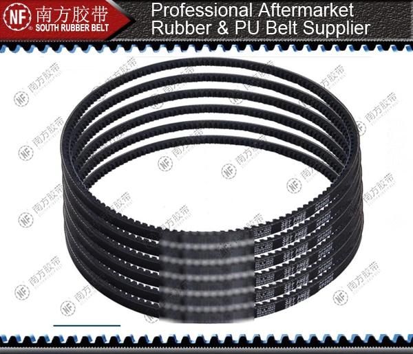 Cogged Industrial Rubber Raw Edged Wrapped Banded Auto Motorcycle Transmission Synchronous Tooth Drive Ribbed Timing Poly Power V Belt