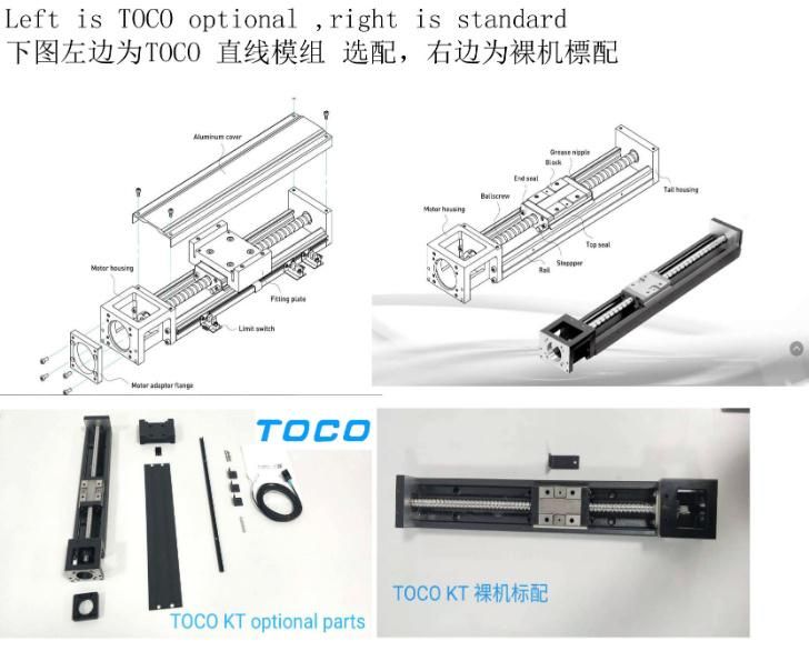 Similar with Kk Series Mono Stage Ground Ballscrew