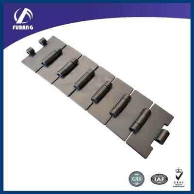 Ss812 Stainless Steel Straight Running Single Hinge Flat Top Chain