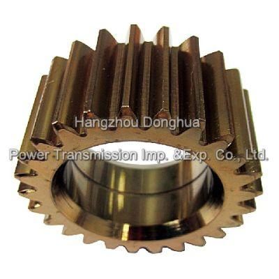 Yellow Zinc Plated Spur Gear