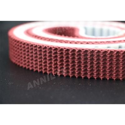 Annilte Circular Green Rubber with PU 8m Synchronous Belt and Increase The Friction