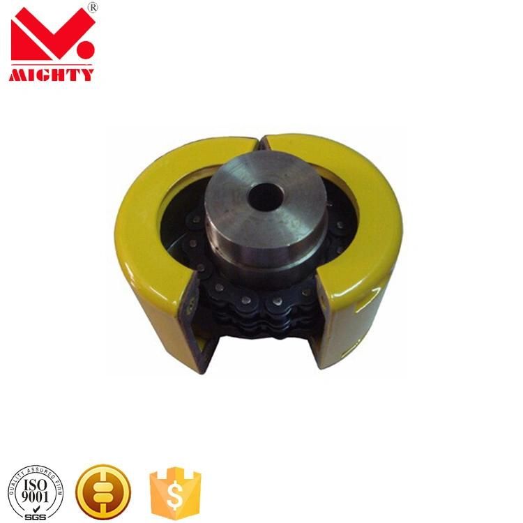 Kc Series Steel Casting Industrial Double Strand Flexible Shaft Sprocket Roller Chain Coupling