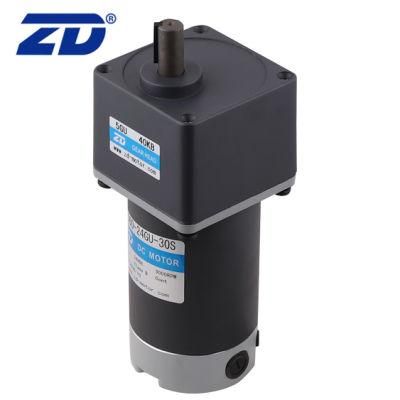 ZD 90mm 60W 90W 120W High Torque Low Speed Electric DC Gear Motor