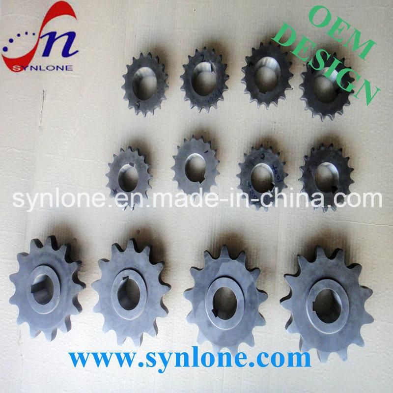 Custom High Quality Black Sprocket for Machinery Parts