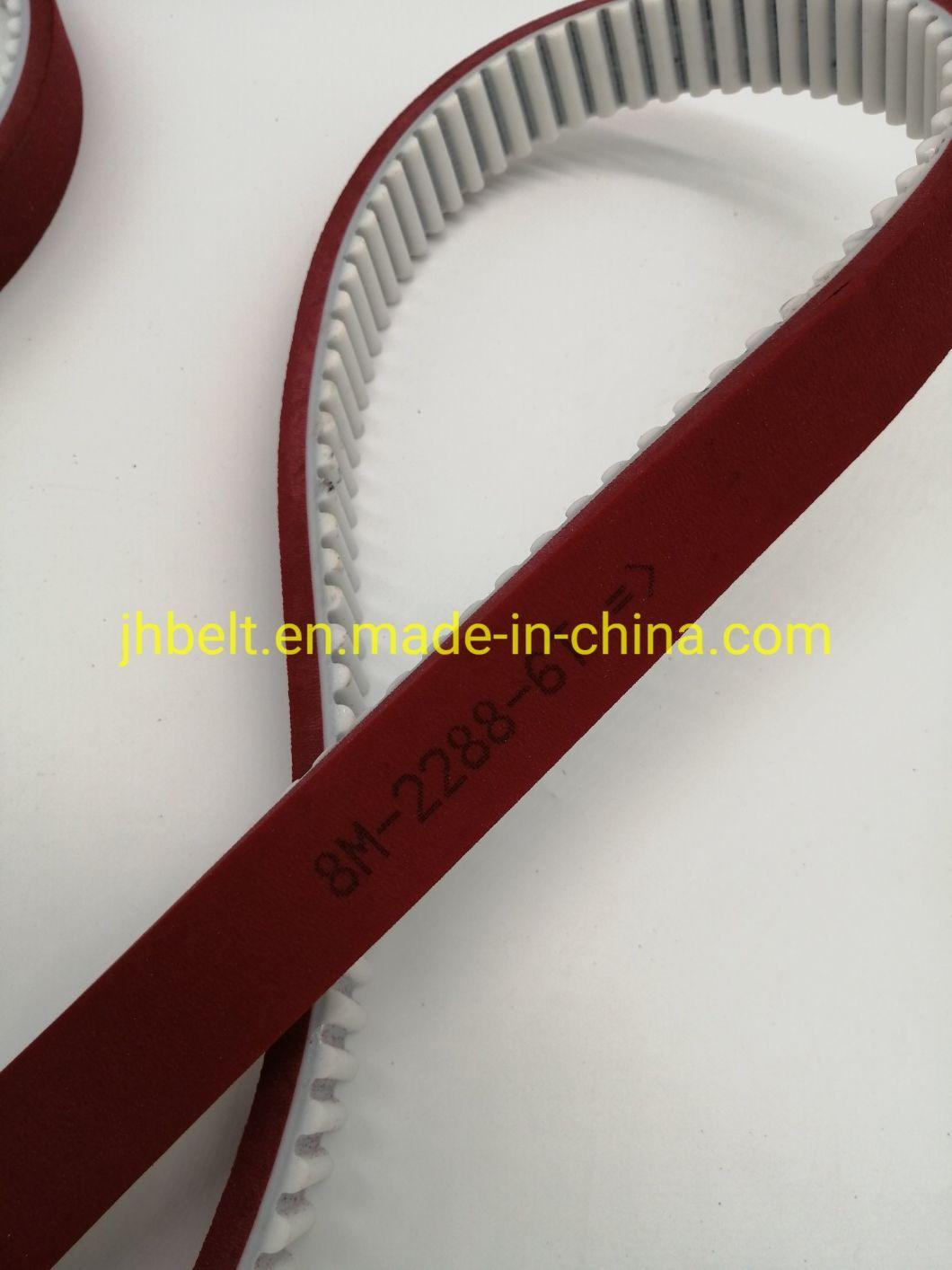 Htd8m-2288-6mm Coating PU Timing Belt