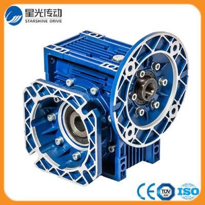 Worm Wheel Gearmotor with B5 Input Flange