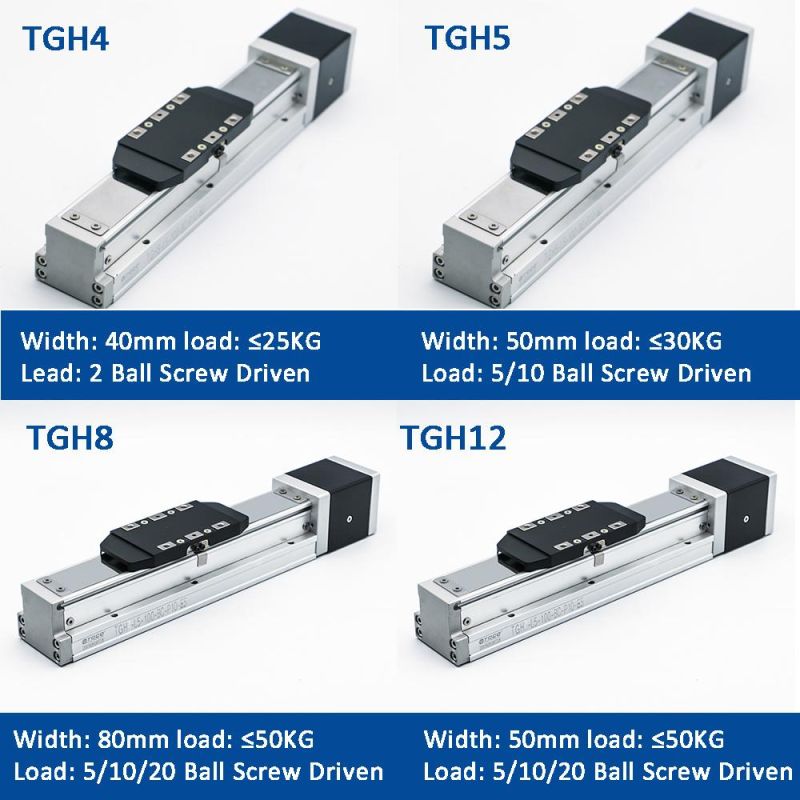 Linear Module Ball Screw Guide Rail Built in Actuator for SMT Machine