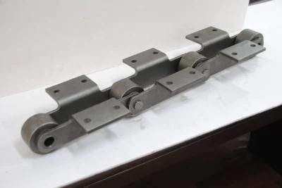 P152f206K2 Large Pitch ISO and ANSI Standard Driving Conveyor Chains with Attachments