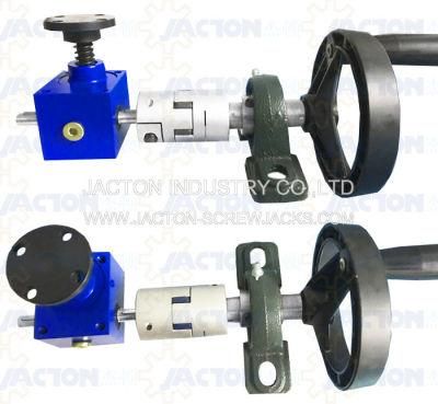 New Design Mini Manual Screw Jack with Great Price, Manual Acme Screw Lift with Handwheel for Sale