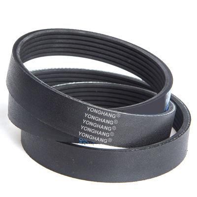 High Quality Industrial Rubber Regular Ribbed V-Belt Black 6pk1020