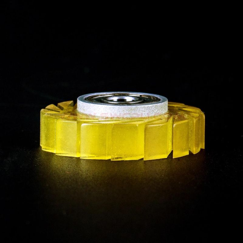 Semi-Transparent PU Blade Gear with Brass Fitting