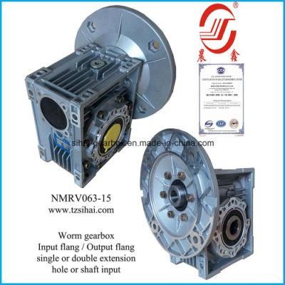 Nmrv 050 Worm Gearbox Motovario-Like Nmrv Series Aluminium Worm Reduction Gearbox