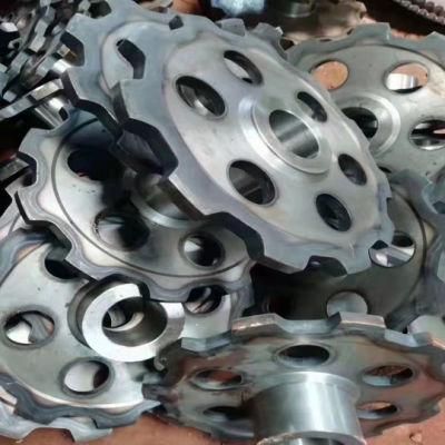 Transmission Belt Gearbox Parts Factory Price High Quality Carbon Steel Simplex Plate Wheels Roller Chain Sprocket