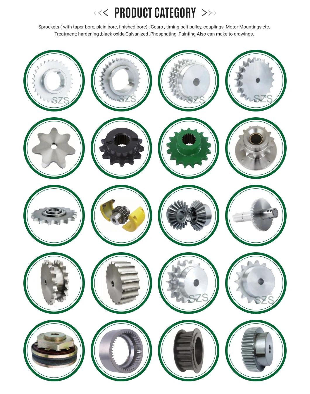 Taper Bore Sprocket: Taper Bore, Install Taper Bush, 08b, 10b (Standard America, Europen, ANSI Standard or made to drawing) Transmisson Part