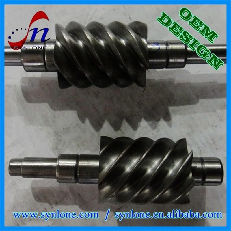 OEM Supplier Worm Gear and Worm Shaft, Worm Wheel Shaft