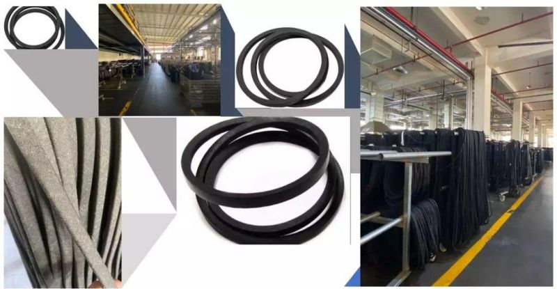 Industrial Rubber PVC PU Auto Motorcycle Transmission Parts Fan Conveyor Synchronous Tooth Drive Ribbed Pk Timing V Belt