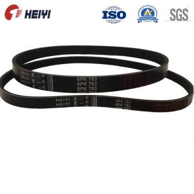 Popular Auto Spare Drive V Belts Ribbed Transmision Belt