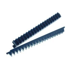 High Wearing CNC Machined Colored PA Nylon Plastic Gear Rack