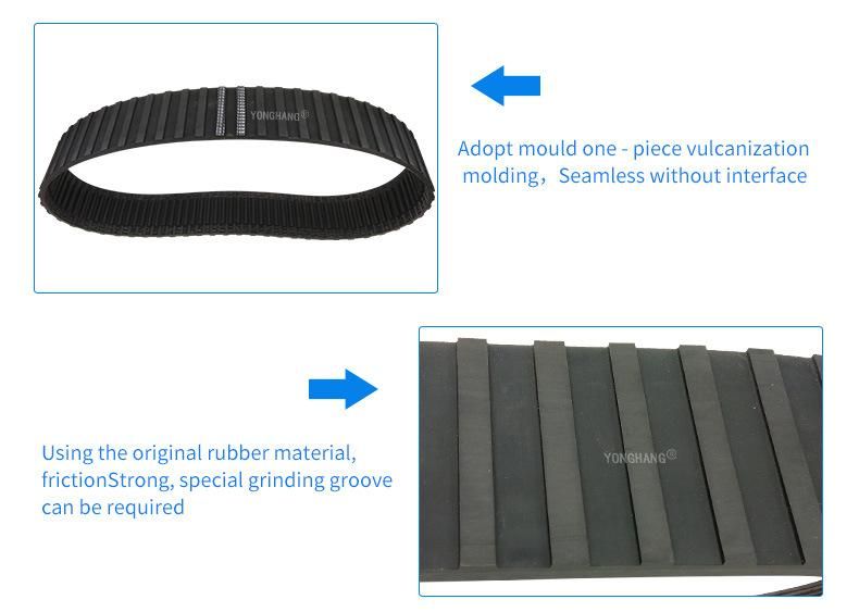 Special Custom Industrial S14m Rubber Belt Synchronous Belt for Power Transmission