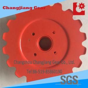 OEM Red Painting Spraying Conveyor Standard Stock Chain Special Sprocket