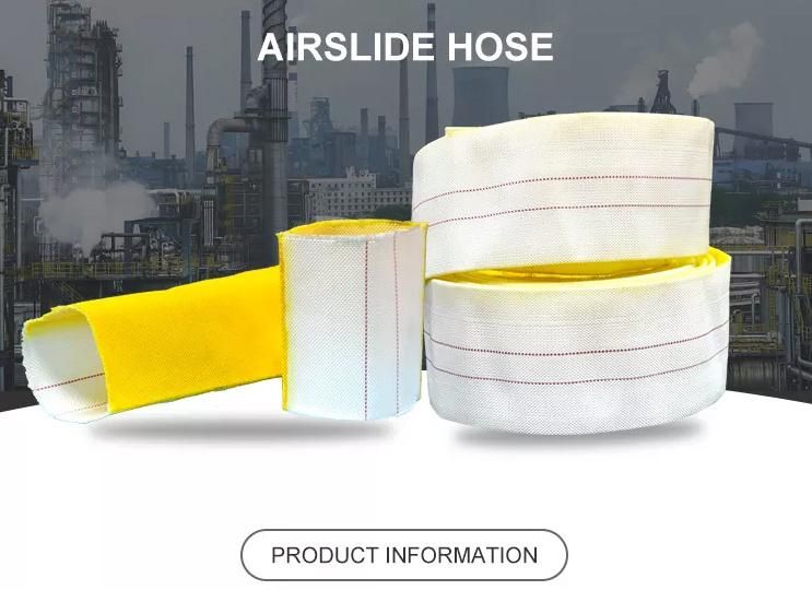 Polyester Woven Airslide Pneumatic Tube Hose PU Coated Hose