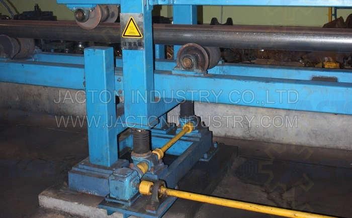 Screw Jacks with Self-Locking Capabilities Are Used for Roll Pass System Roller Adjustment in a Rolling Mill of Steel Industry