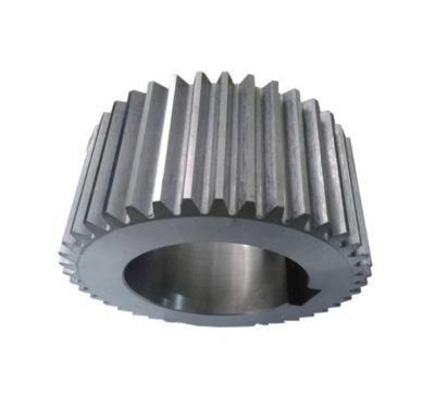 Custom CNC Machined Steel Pinion Spur Gear with Hobbing