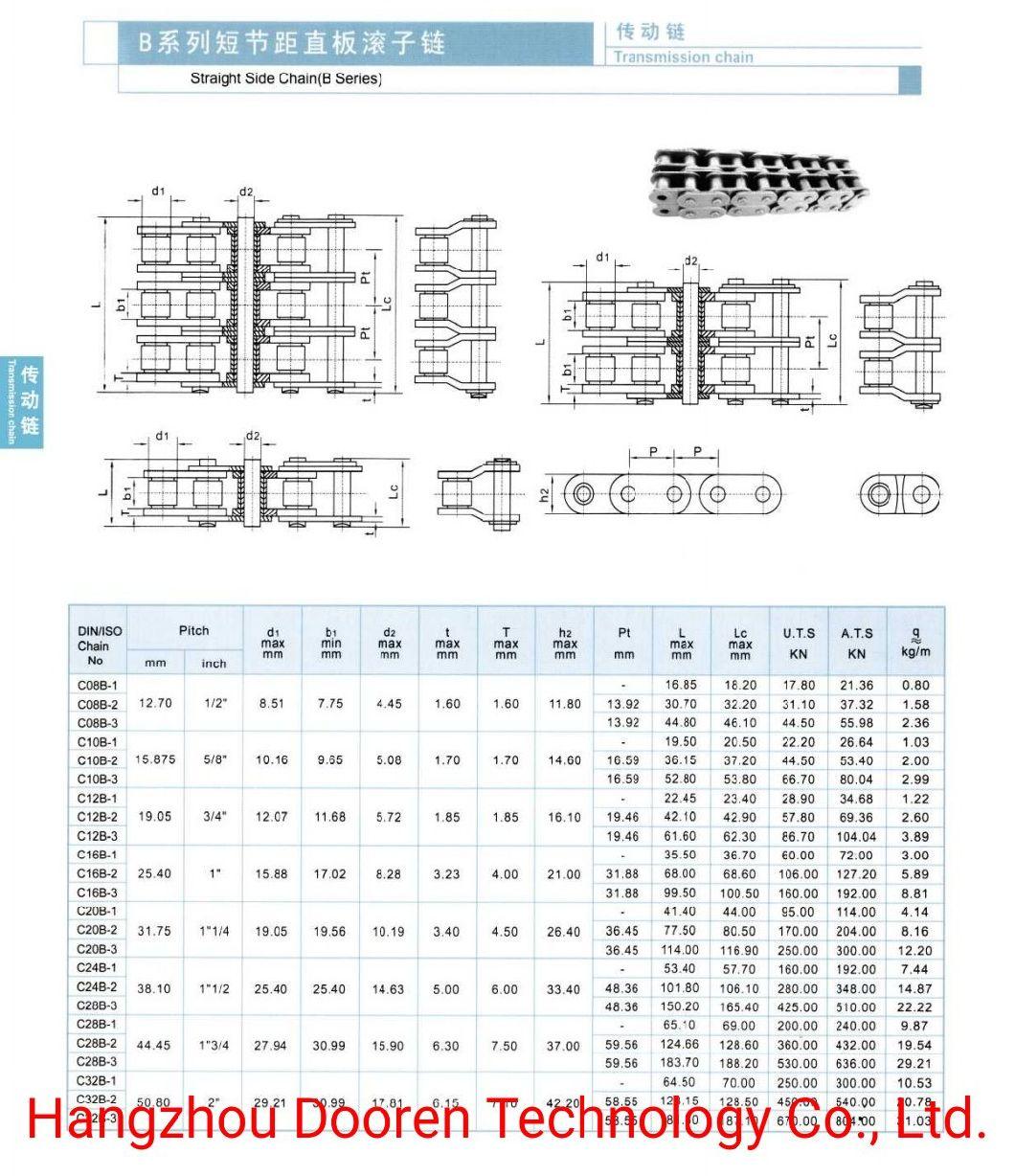 (A & B Series) Short Pitch Precision Standard Roller Chain