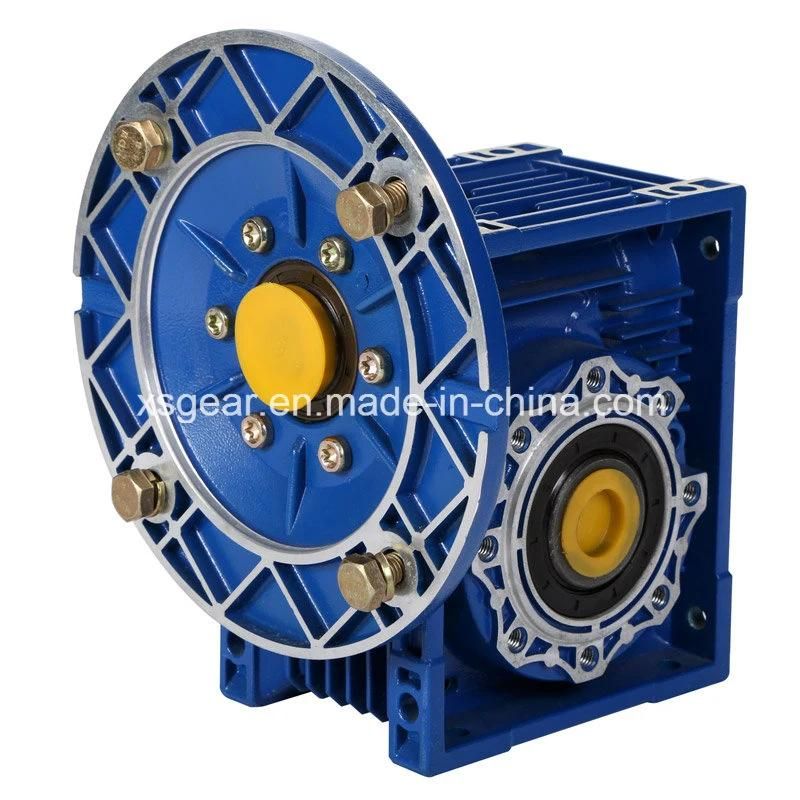 Nmrv Worm Gearbox with Torque Arm Output Flange Double Input Gearbox