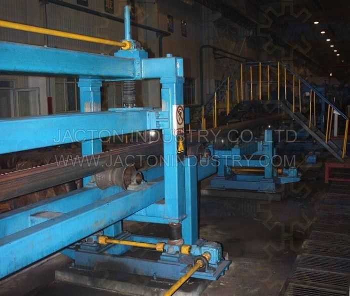 Screw Jacks with Self-Locking Capabilities Are Used for Roll Pass System Roller Adjustment in a Rolling Mill of Steel Industry