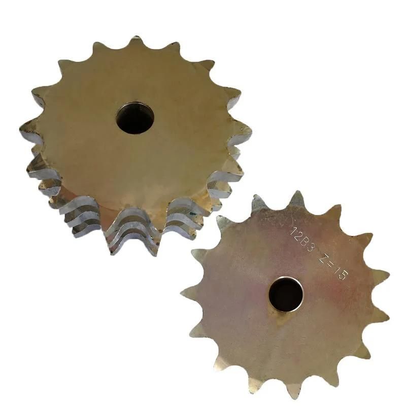 Standard ASA Sprockets Spur Gear Taper Lock Sprocket Pilot Tsubaki Roller Chain Sprocket Kana Conveyor Chain Sprocket Forged Sprocket Casting