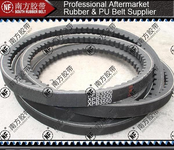 Rubber Raw Edged Cogged Industrial Wrapped Banded Auto Motorcycle Transmission Synchronous Tooth Drive Ribbed Timing Poly Power V Belt