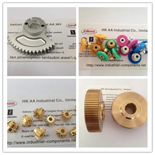 CNC Precision Machined Telescope Worm Gear, Motor Drive Worm Gear