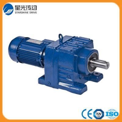 Good Quality Popular R Model Helical Gear Speed Reducer