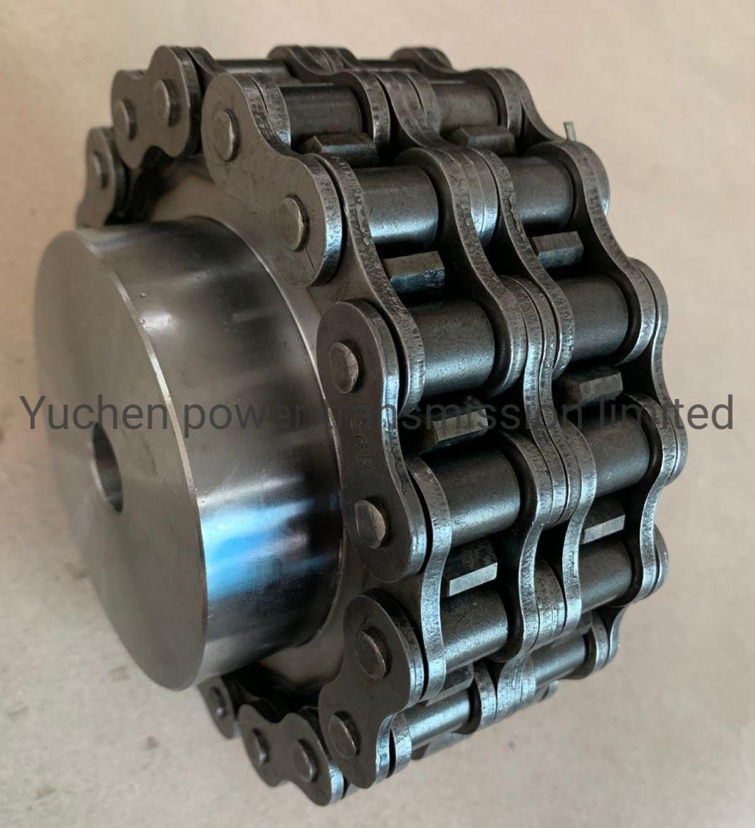 Chain Coupling for Power Transmission System Shaft with Shaft Link