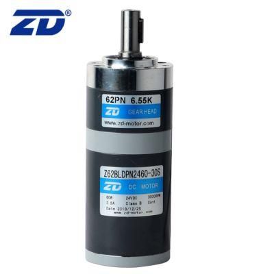 ZD 62mm Brush/Brushless Spur Gear Precision Planetary Transmission Gear Motor