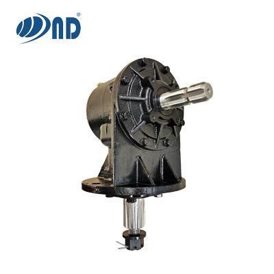 High Performance Right Angle Agricultural Gearbox for 50HP Grass Cutter