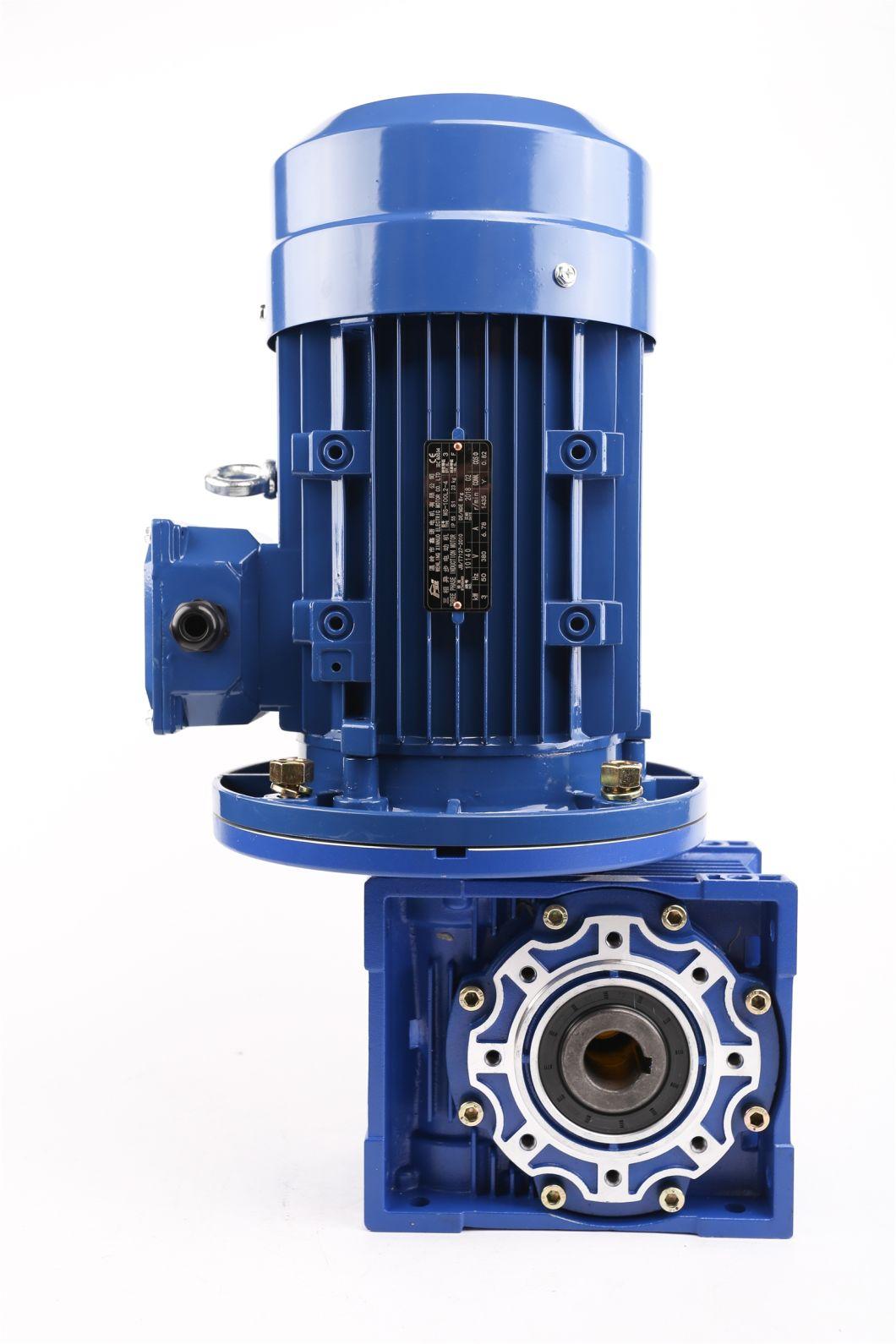 Nmrv Worm Gearboxes Gear Motor Speed Reducer