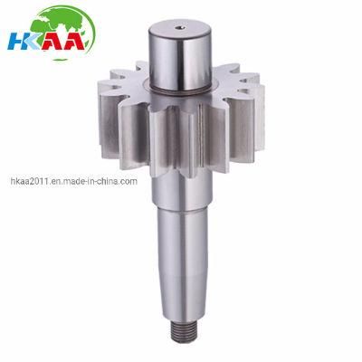 Precision Customized Heat Treated Steel Hydraulic Pump Shaft Gear