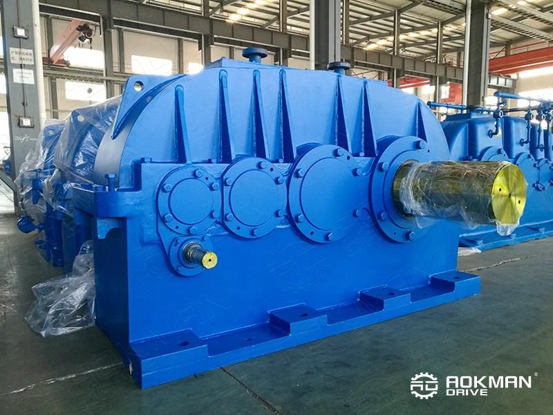 Dcy Industrial Right Angle Gearbox for Twin Shaft Crusher