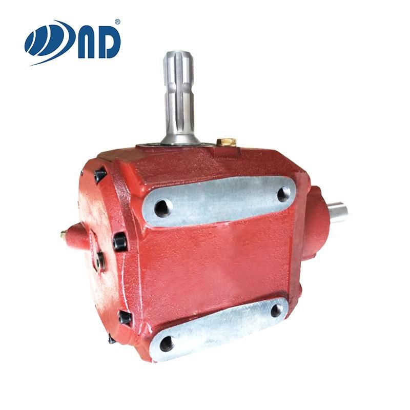 Agricultural L Series Right Angle Transmission Pto Spiral Bevel Steering Small Reducer Gearbox for Farm Machine